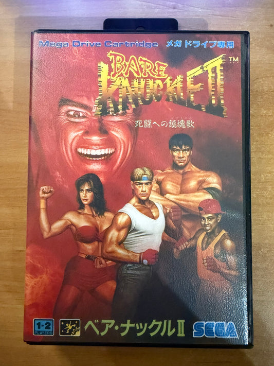 Sega Megadrive - Bare Knuckle 2 (Reproduction)