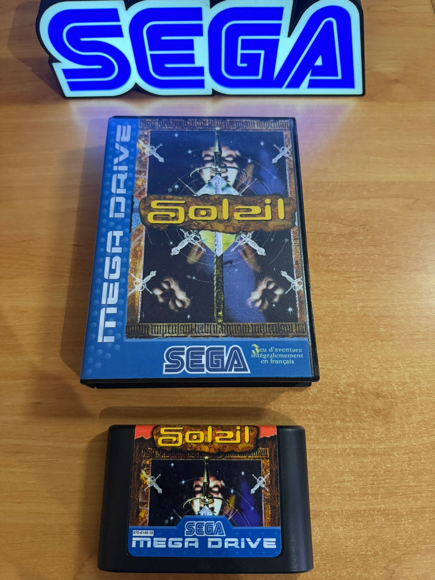 Sega Megadrive - Soleil - intégralement en Français (Reproduction)