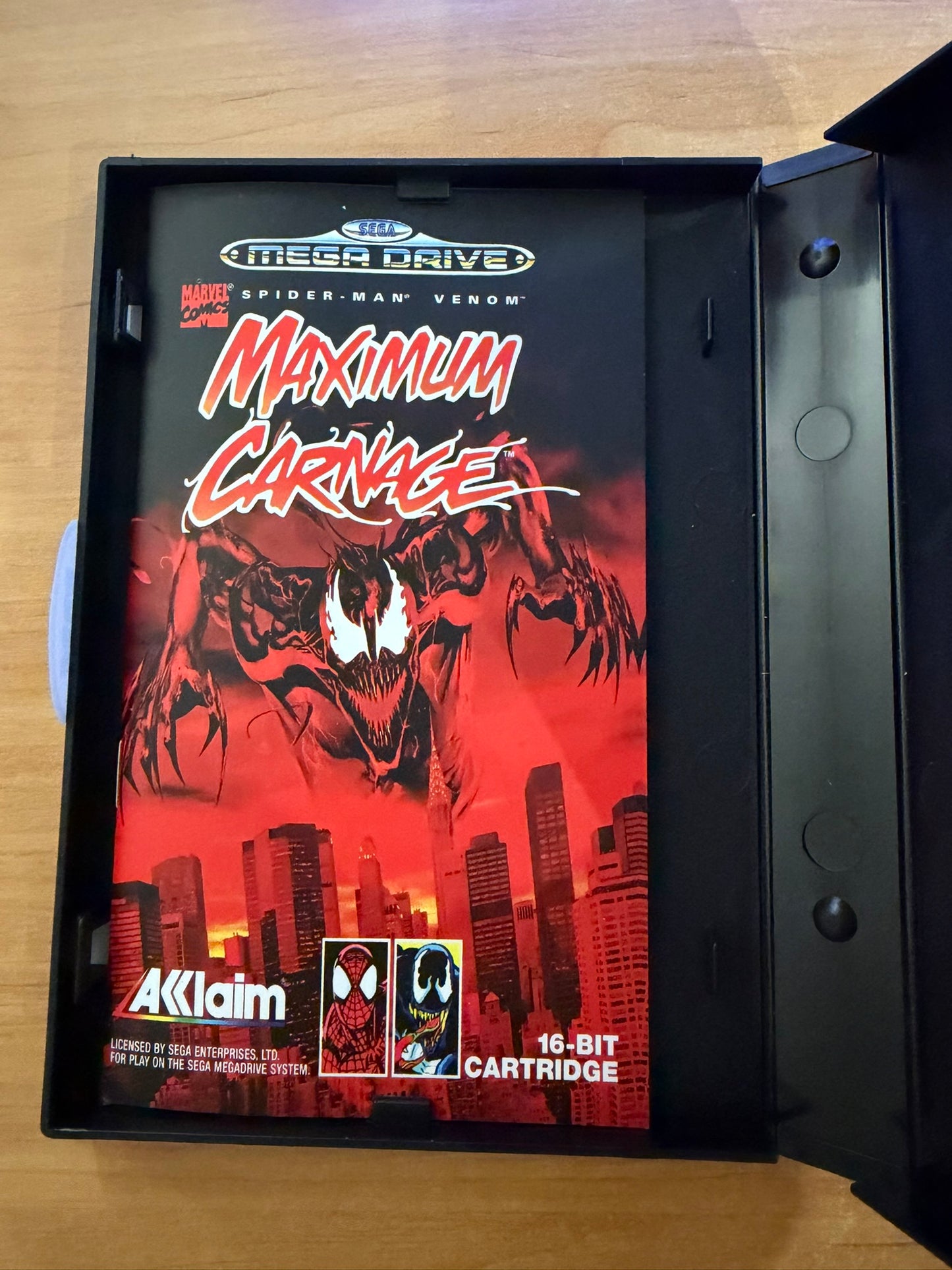 Sega megadrive - Spider-Man: Maximum Carnage - complet (reproduction)