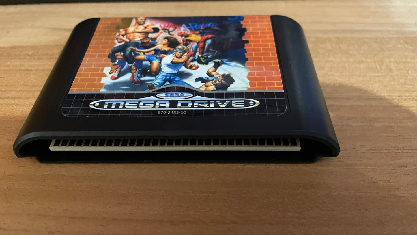 Sega megadrive - Streets Of Rage 2 (reproduction)