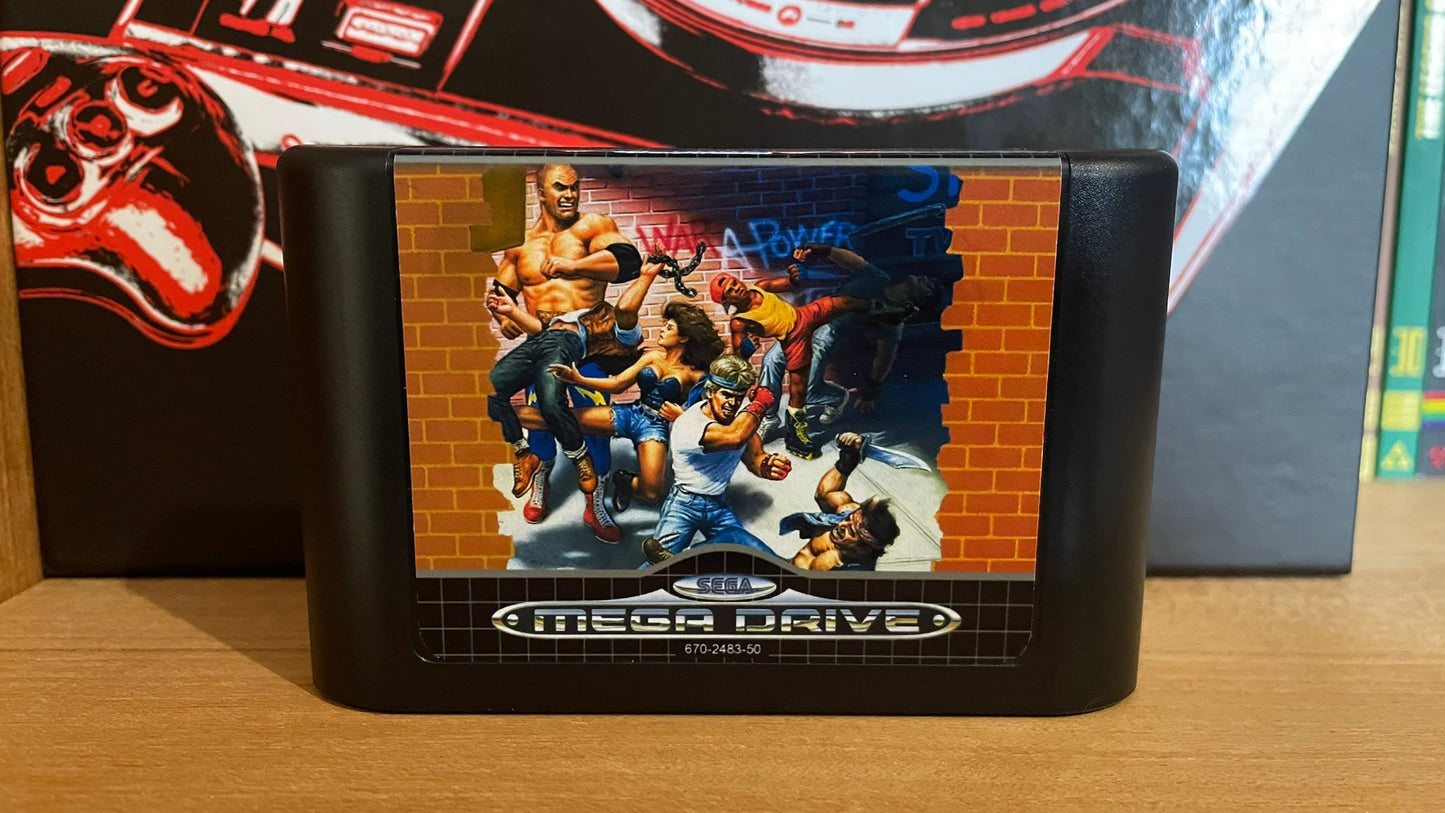 Sega megadrive - Streets Of Rage 2 (reproduction)