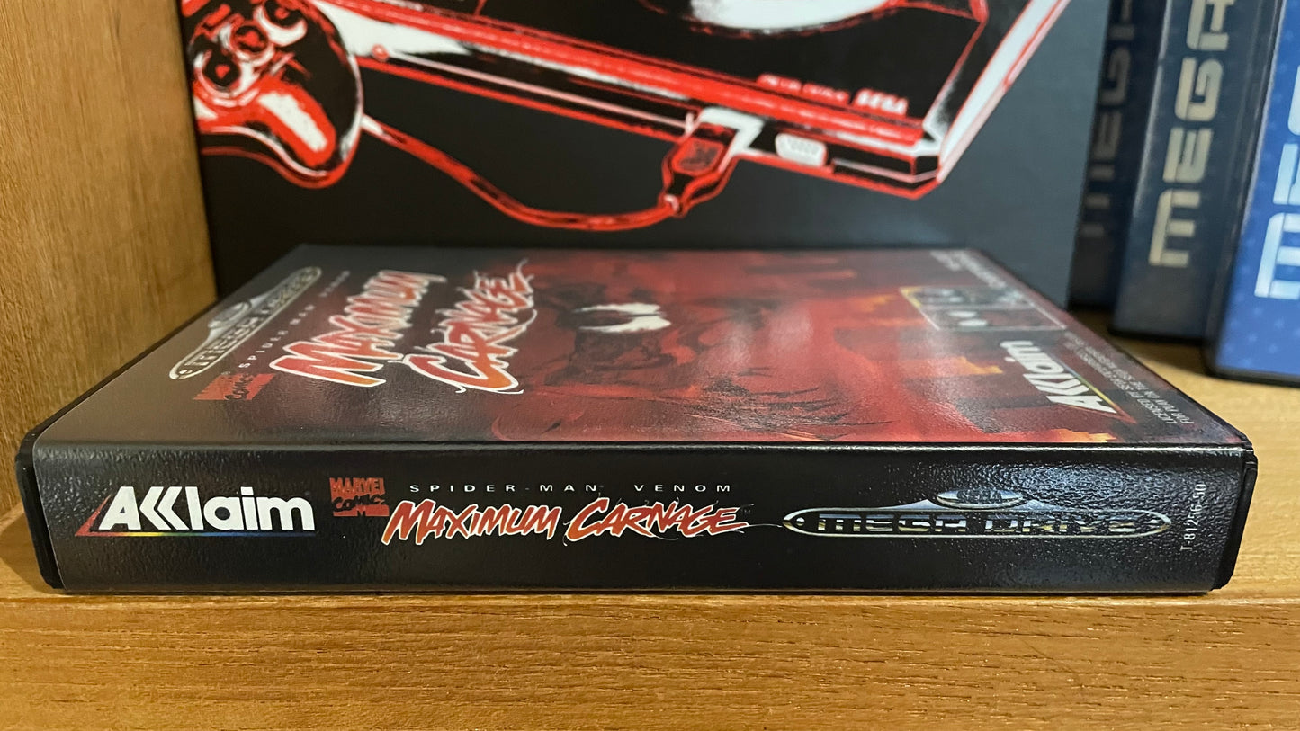 Sega megadrive - Spider-Man & Venom: Maximum Carnage (reproduction)