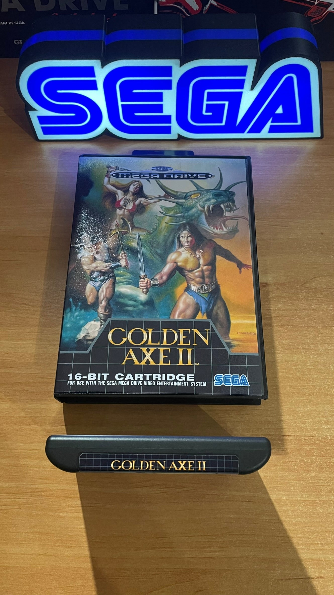Sega Megadrive - Golden Axe 2 (Reproduction)