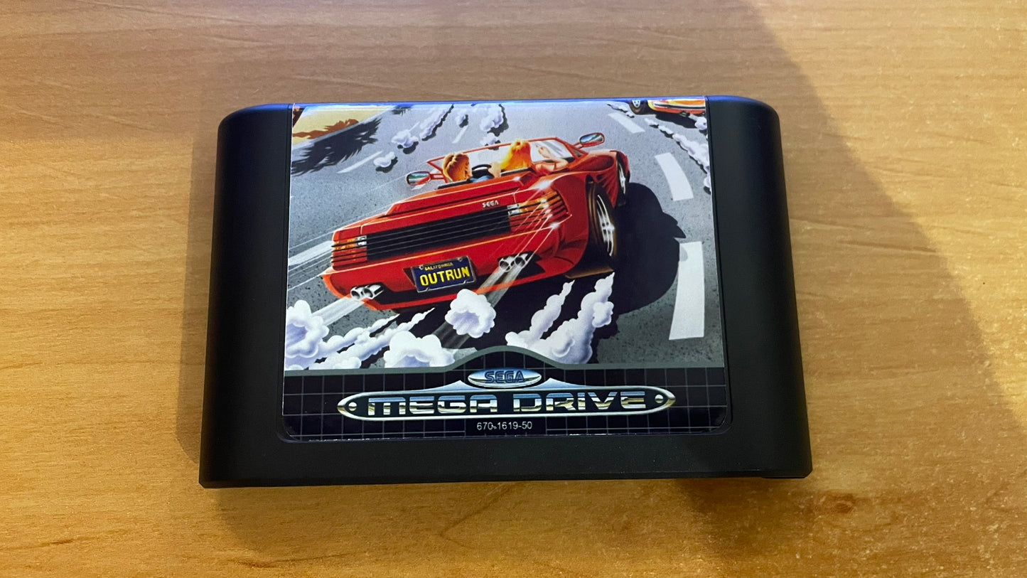 Sega Megadrive - Outrun (Reproduction)