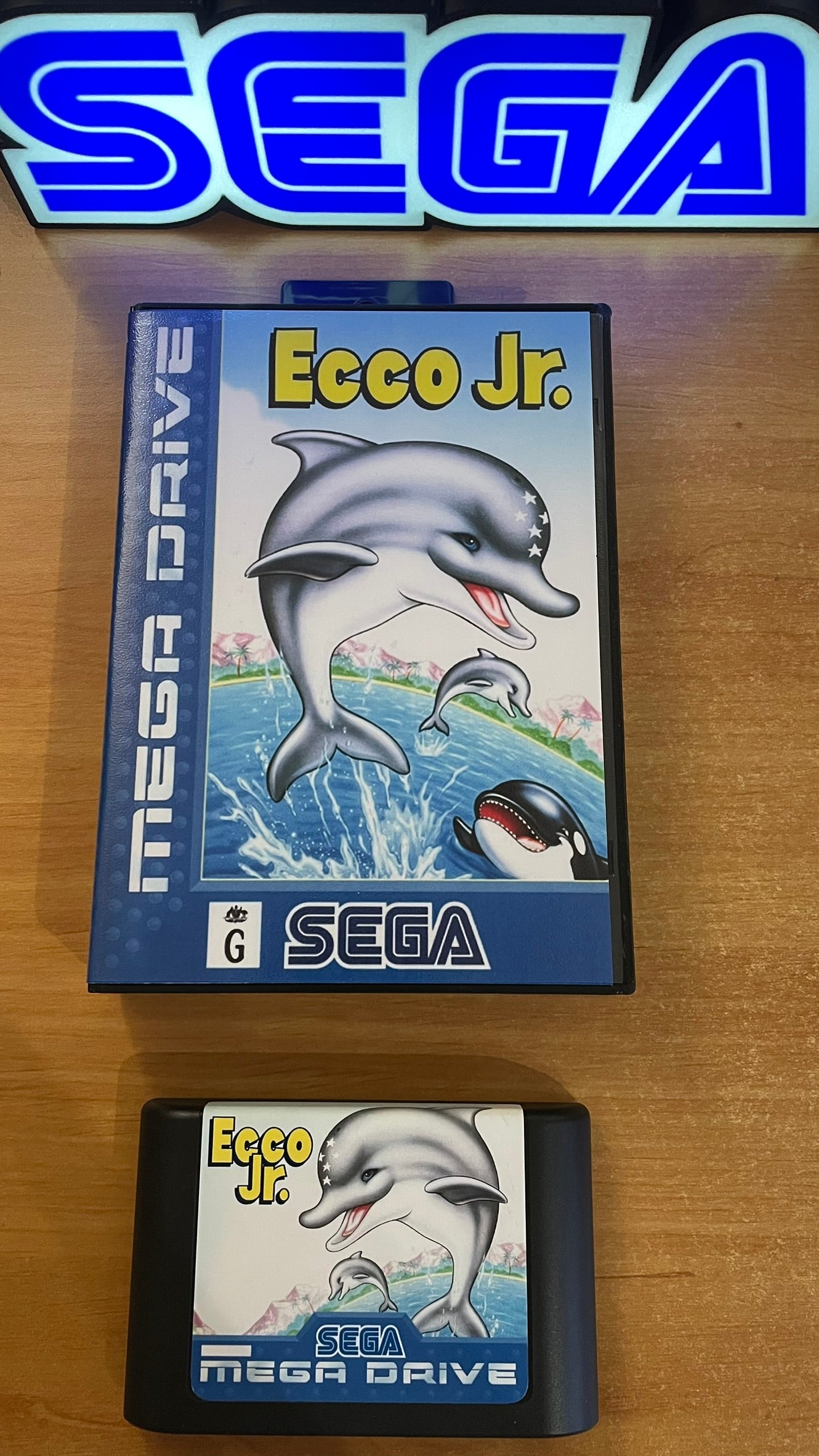 Sega Megadrive - Ecco Jr. (Reproduction)