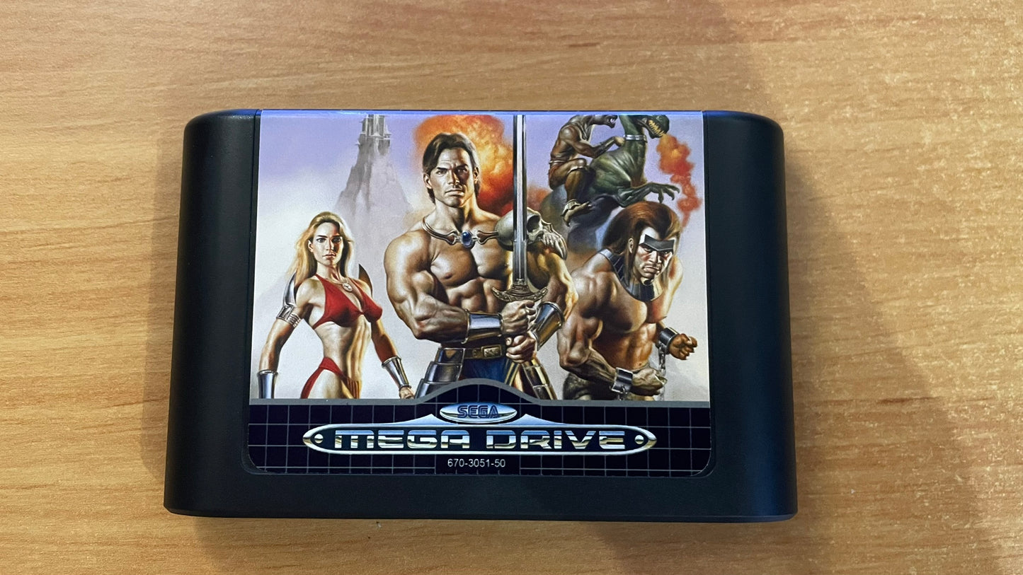 Sega Megadrive - Golden Axe III (Reproduction)
