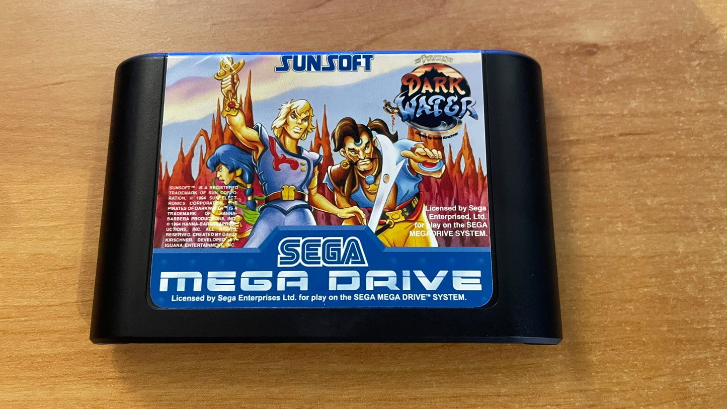 Sega MegaDrive - The Pirates of Dark Water (Reproduction)