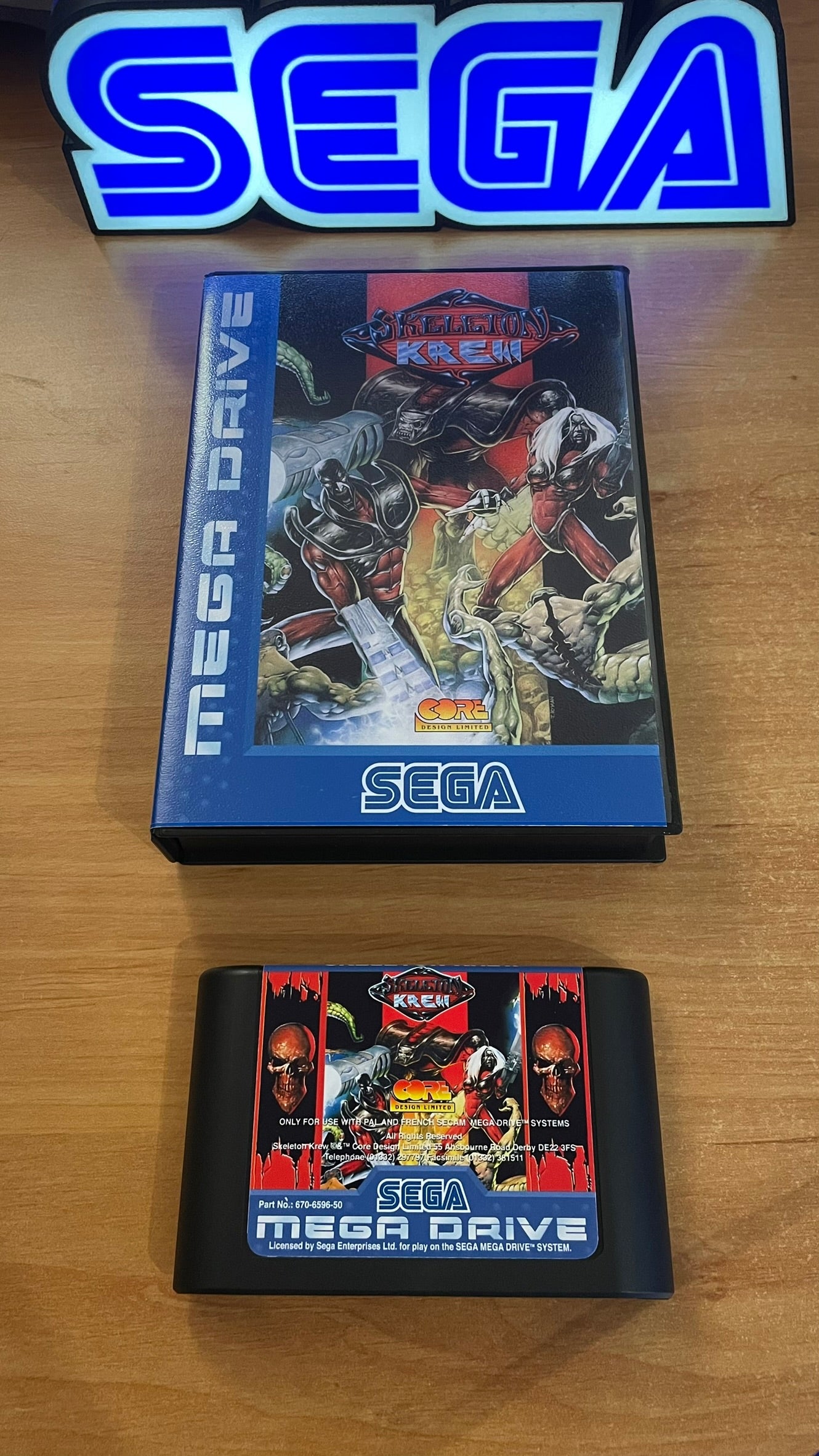 Sega Megadrive - Skeleton Krew (Reproduction)