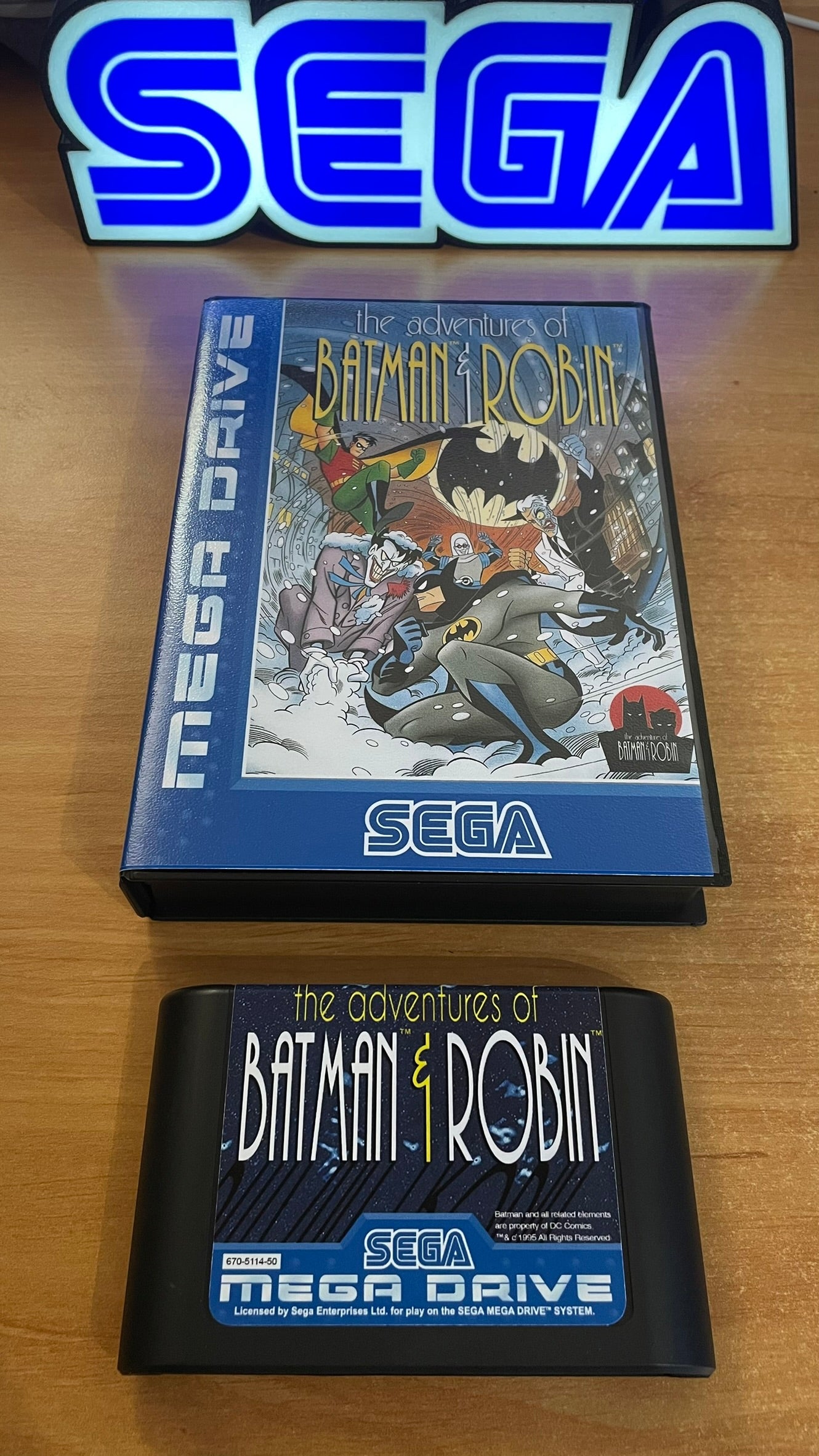 Sega Megadrive - The Adventures of Batman & Robin (Reproduction)