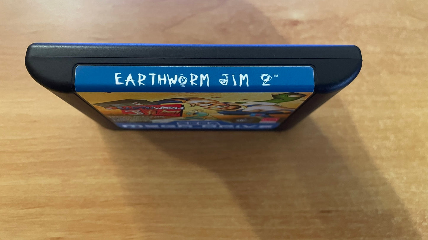 Sega Megadrive - Earthworm Jim 2 (Reproduction)