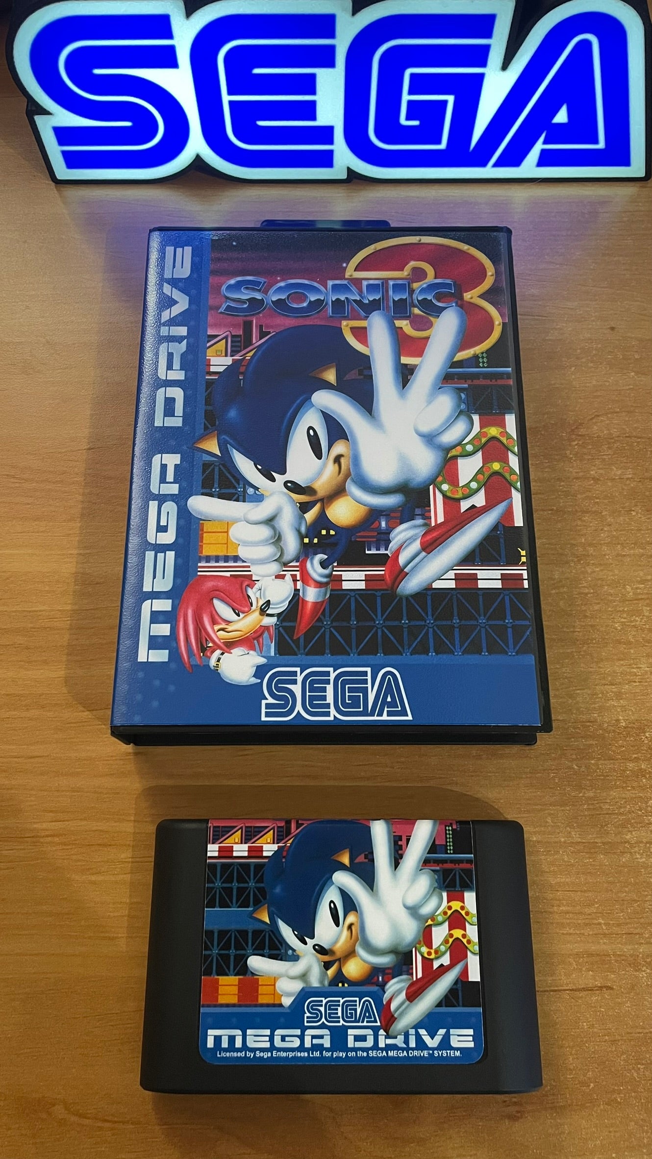 Sega Megadrive - Sonic 3 (Reproduction)