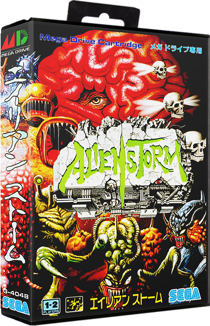 Sega Megadrive - Alien Storm (Reproduction) – Rétronits