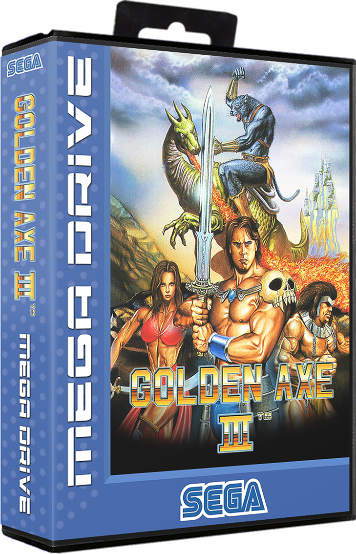 Sega Megadrive - Golden Axe III (Reproduction)