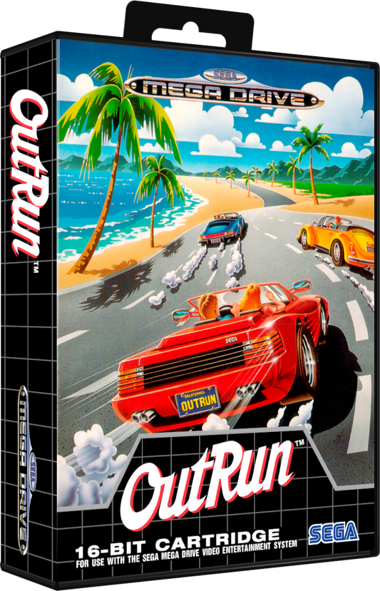 Sega Megadrive - Outrun (Reproduction)