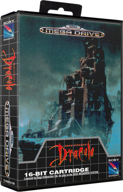 Sega Megadrive - Bram Stoker's Dracula (Reproduction)