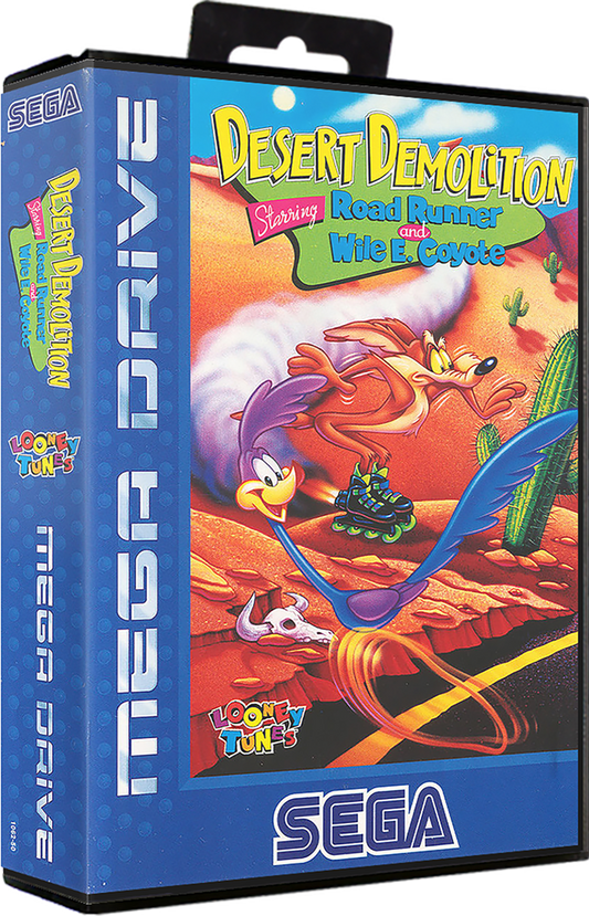 Sega Megadrive - Desert Demolition (Reproduction)