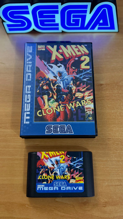 Sega Megadrive - Xmen2 - Clone Wars (Reproduction)