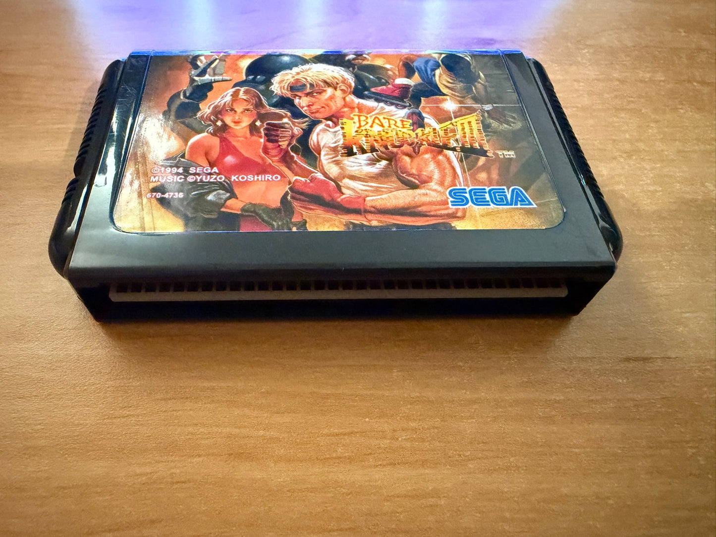 Sega Megadrive - Bare Knuckle III (Reproduction)