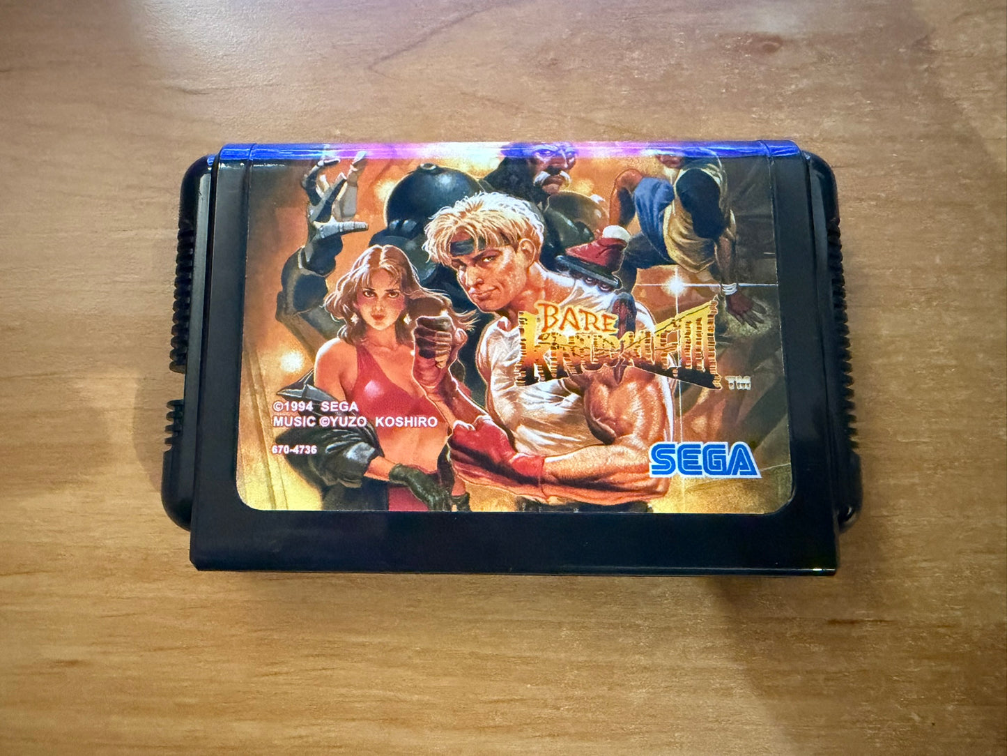 Sega Megadrive - Bare Knuckle III (Reproduction)