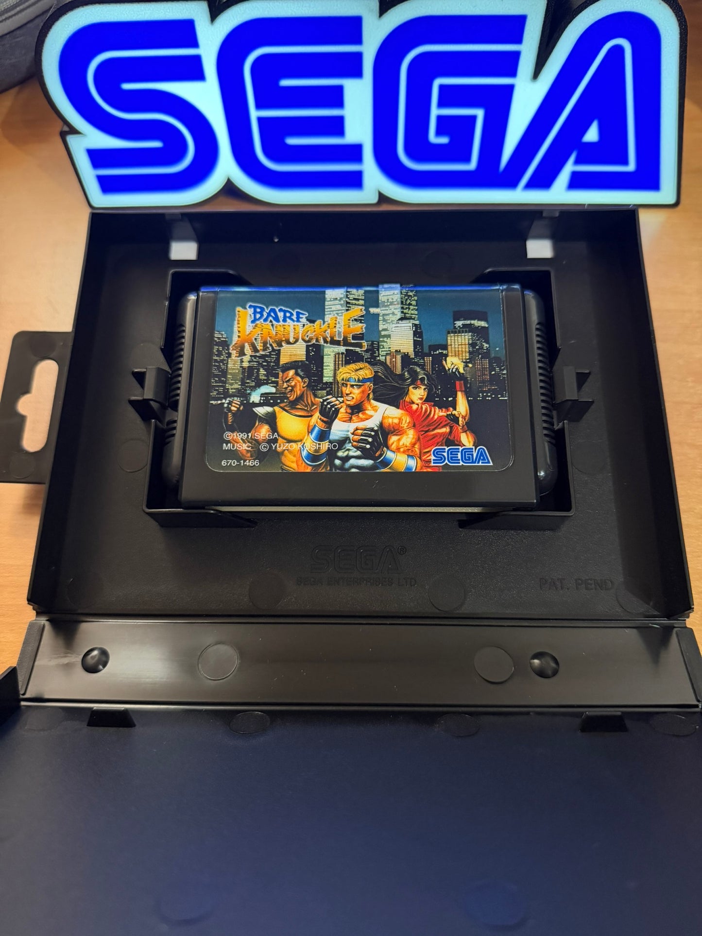 Sega Megadrive - Bare Knuckle (Reproduction)