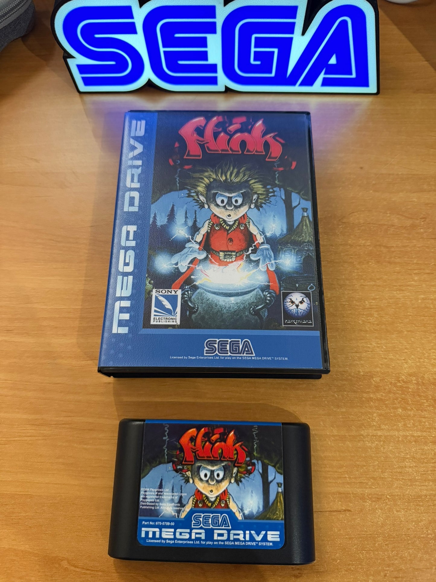 Sega Megadrive - Flink (Reproduction)