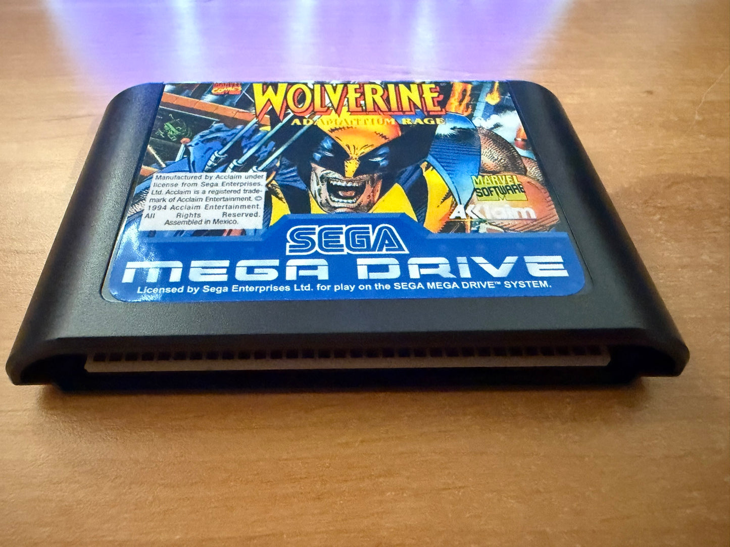 Sega Megadrive - Wolverine Adamantium (Reproduction)