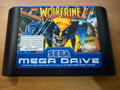 Sega Megadrive - Wolverine Adamantium (Reproduction)