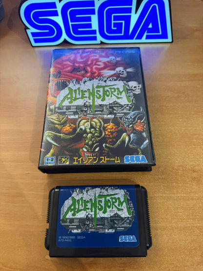 Sega Megadrive - Alien Storm (Reproduction)