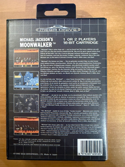 Sega Megadrive - Michael Jackson's - Moonwalker (Reproduction)