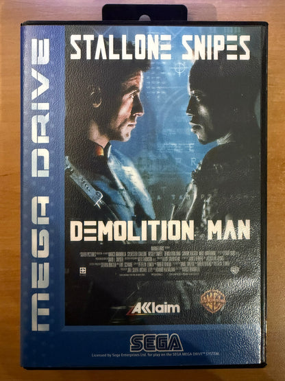 Sega Megadrive -demolition man (Reproduction)