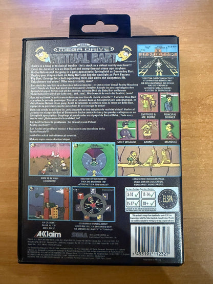 Sega Megadrive - Virtual Bart (Reproduction)