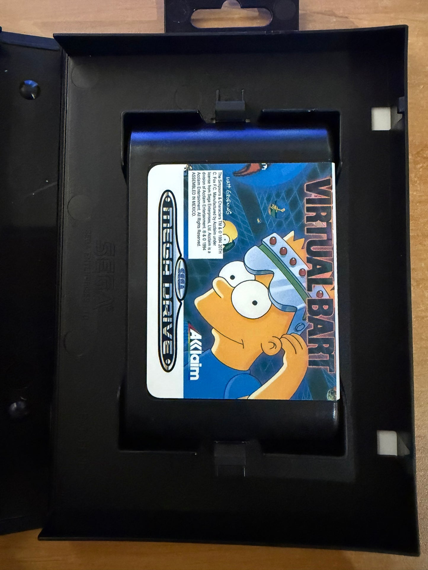 Sega Megadrive - Virtual Bart (Reproduction)