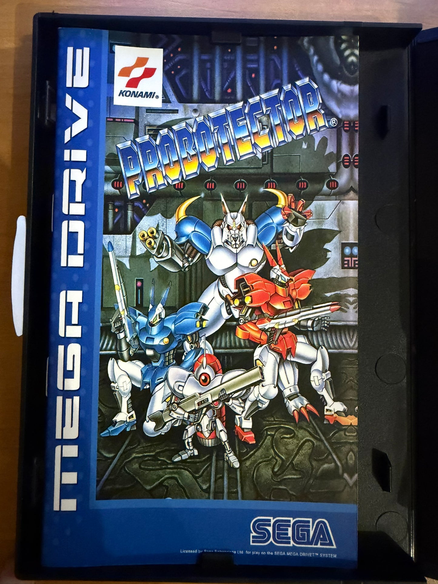 Sega Megadrive - Probotector - Complet (Reproduction)