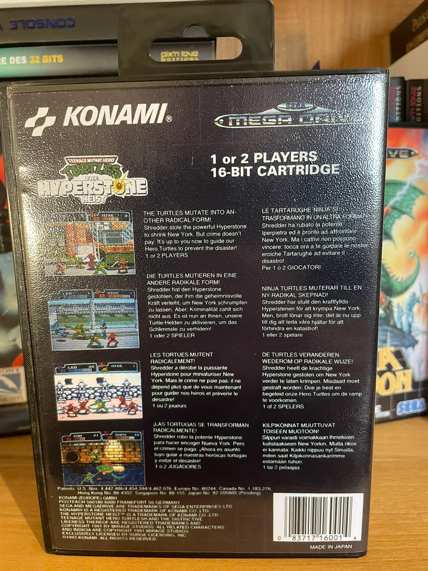 Sega Megadrive - Tmnt (Reproduction)
