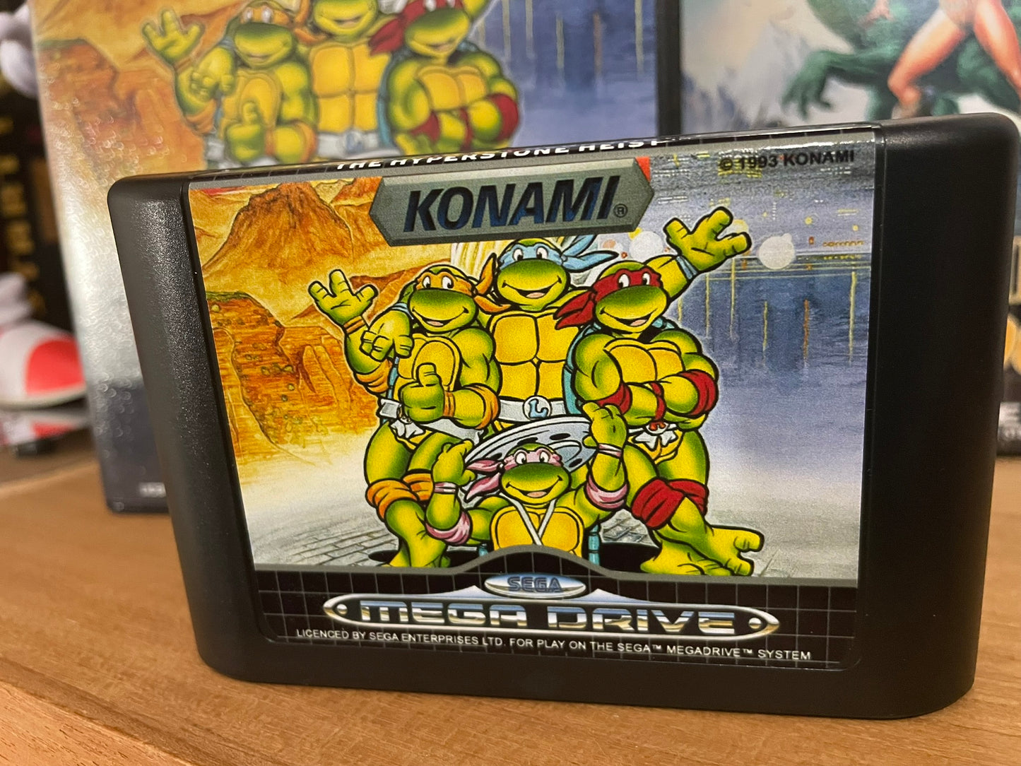 Sega Megadrive - Tmnt (Reproduction)