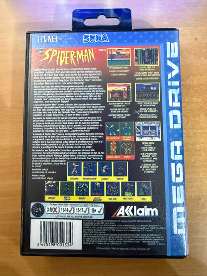 Sega Megadrive - Spider-man: The Animated series  (Reproduction)
