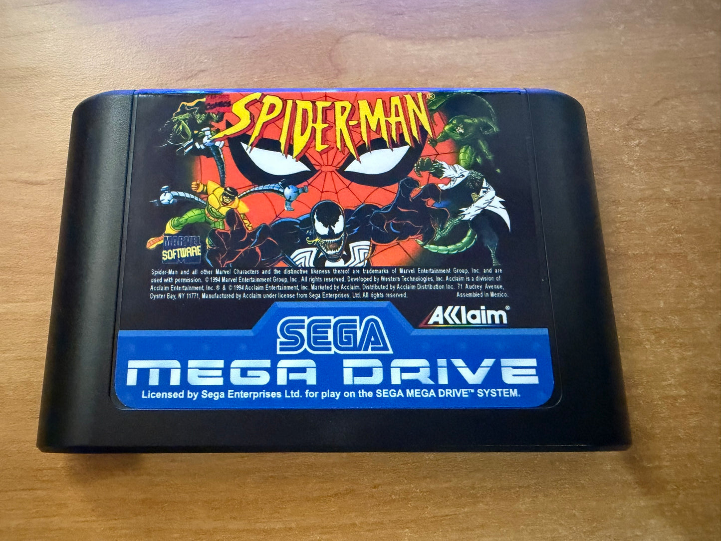 Sega Megadrive - Spider-man: The Animated series  (Reproduction)