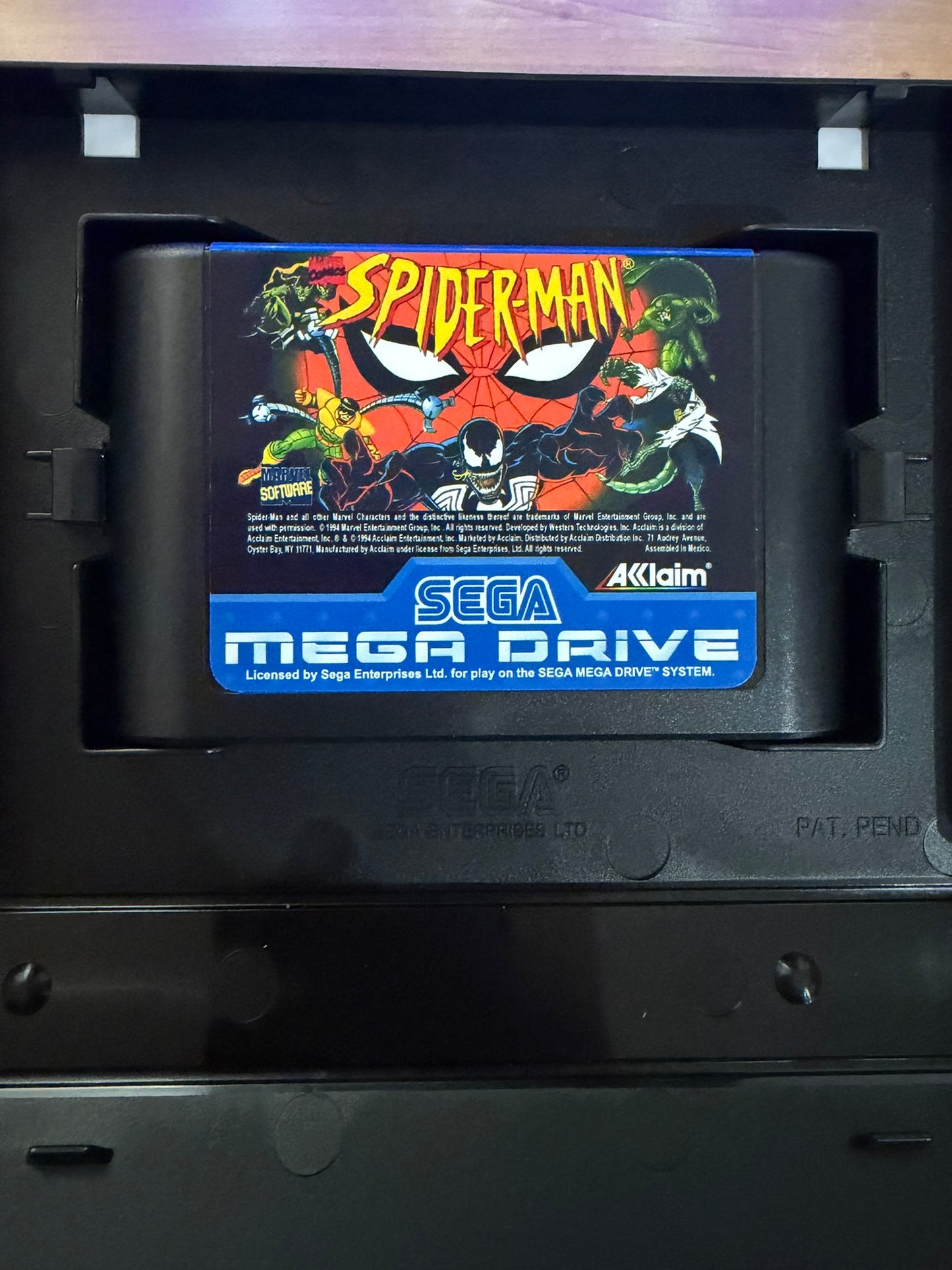 Sega Megadrive - Spider-man: The Animated series  (Reproduction)