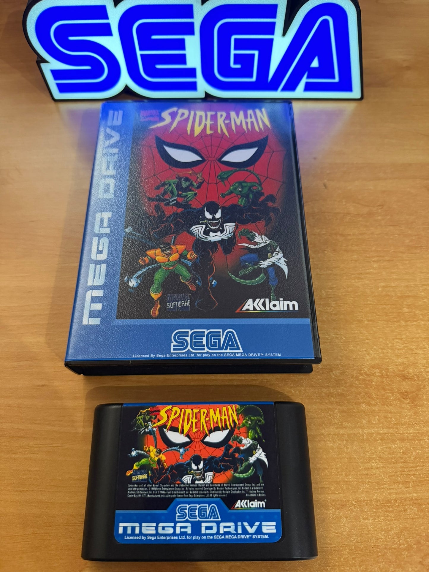 Sega Megadrive - Spider-man: The Animated series  (Reproduction)