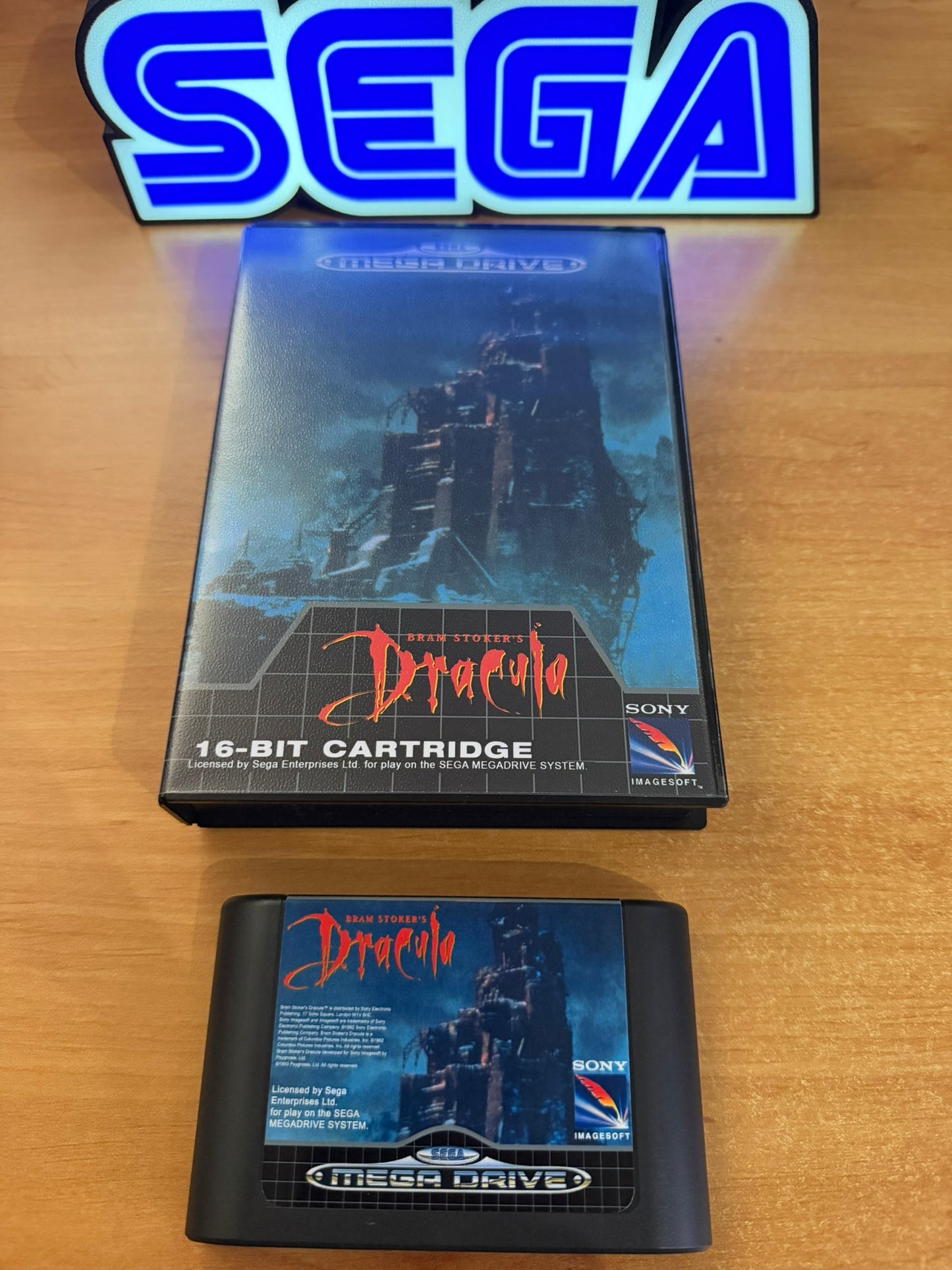 Sega Megadrive - Bram Stoker's Dracula (Reproduction)