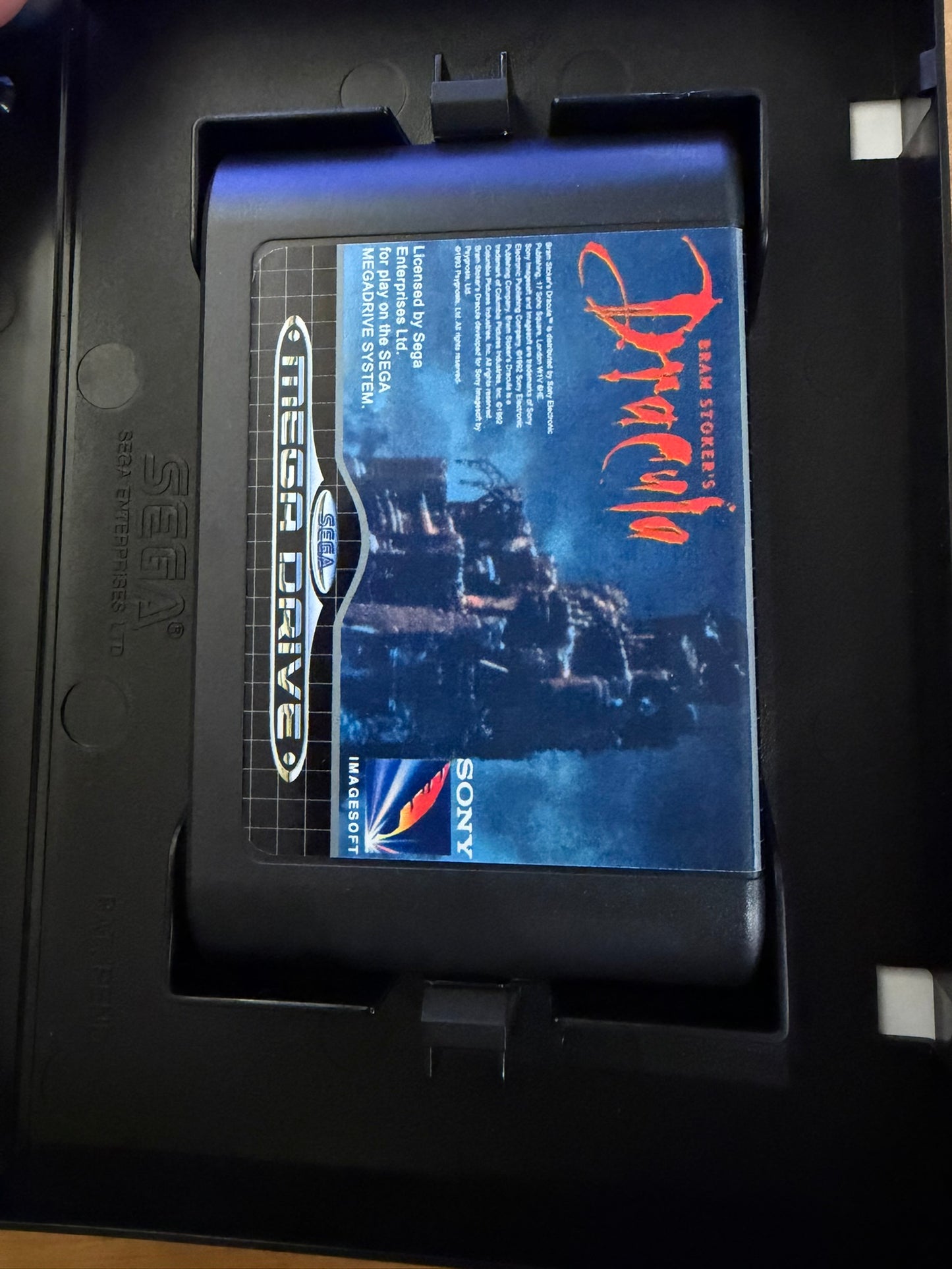 Sega Megadrive - Bram Stoker's Dracula (Reproduction)