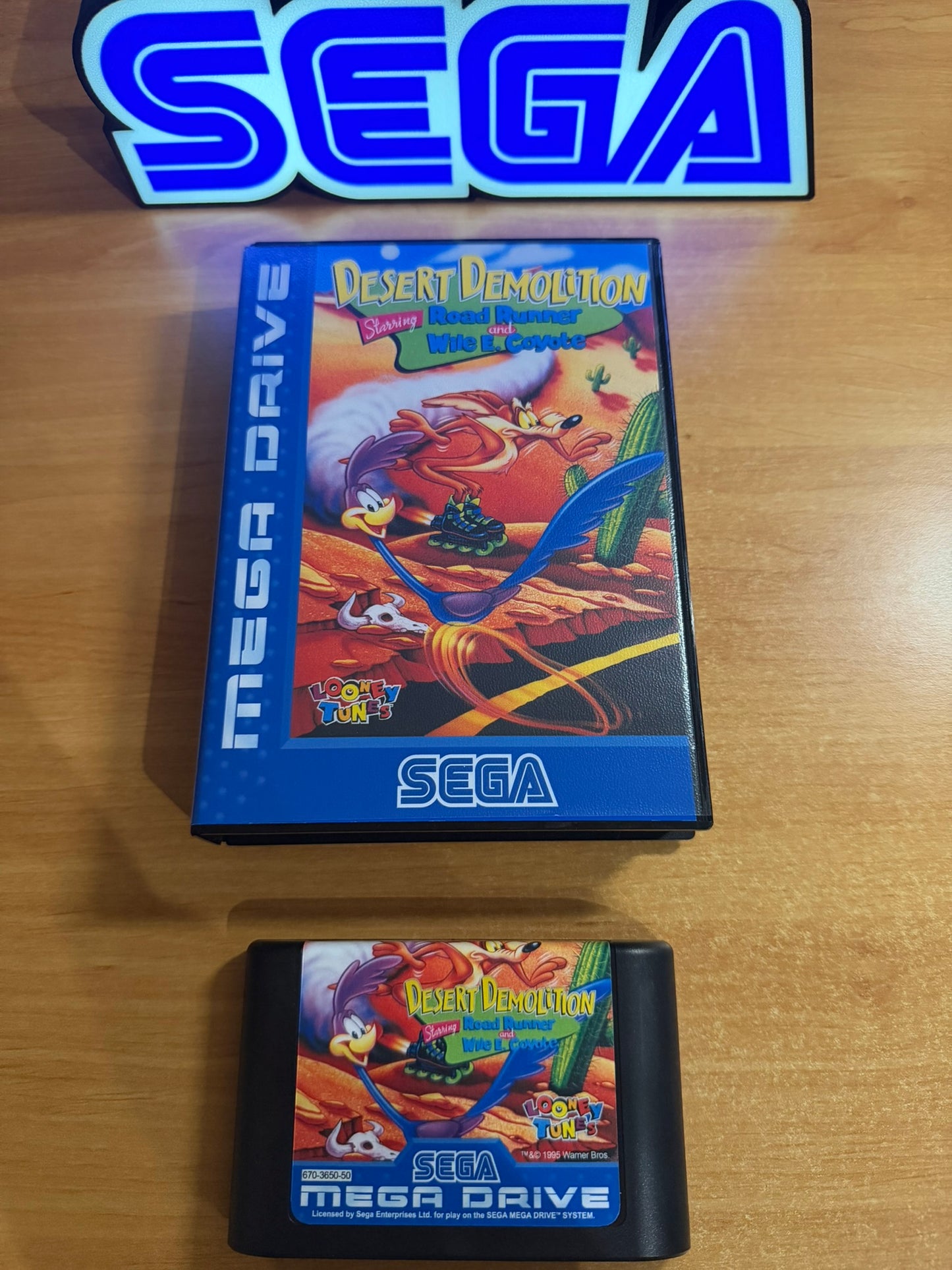 Sega Megadrive - Desert Demolition (Reproduction)