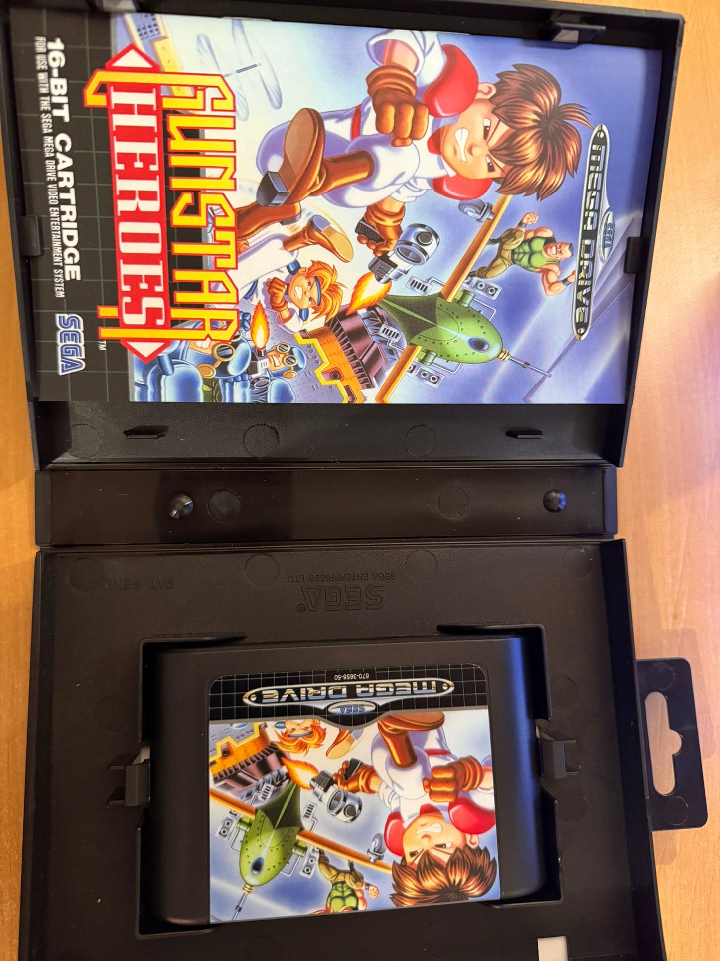Sega Megadrive - Gunstar Heroes - Complet (Reproduction)