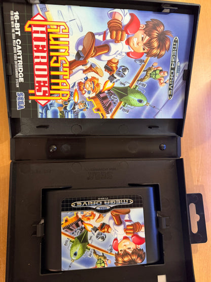 Sega Megadrive - Gunstar Heroes - Complet (Reproduction)