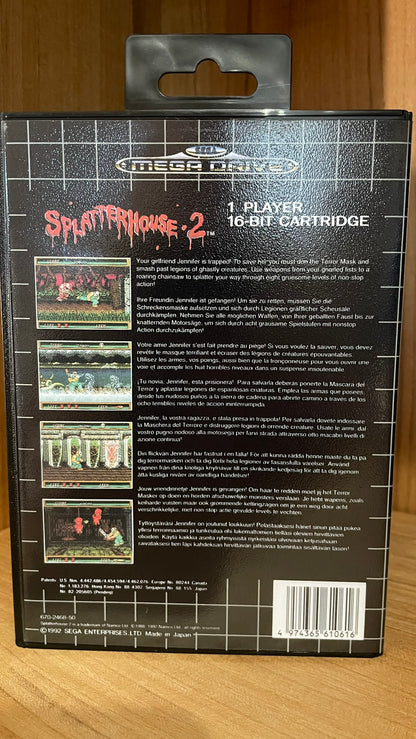 Sega Megadrive - Splatterhouse 2  (Reproduction)