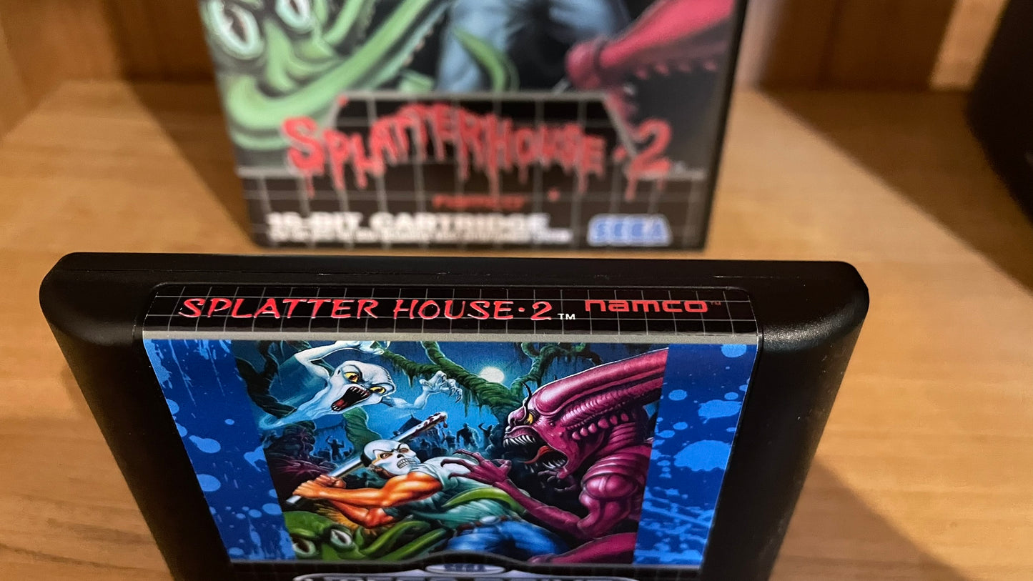 Sega Megadrive - Splatterhouse 2  (Reproduction)
