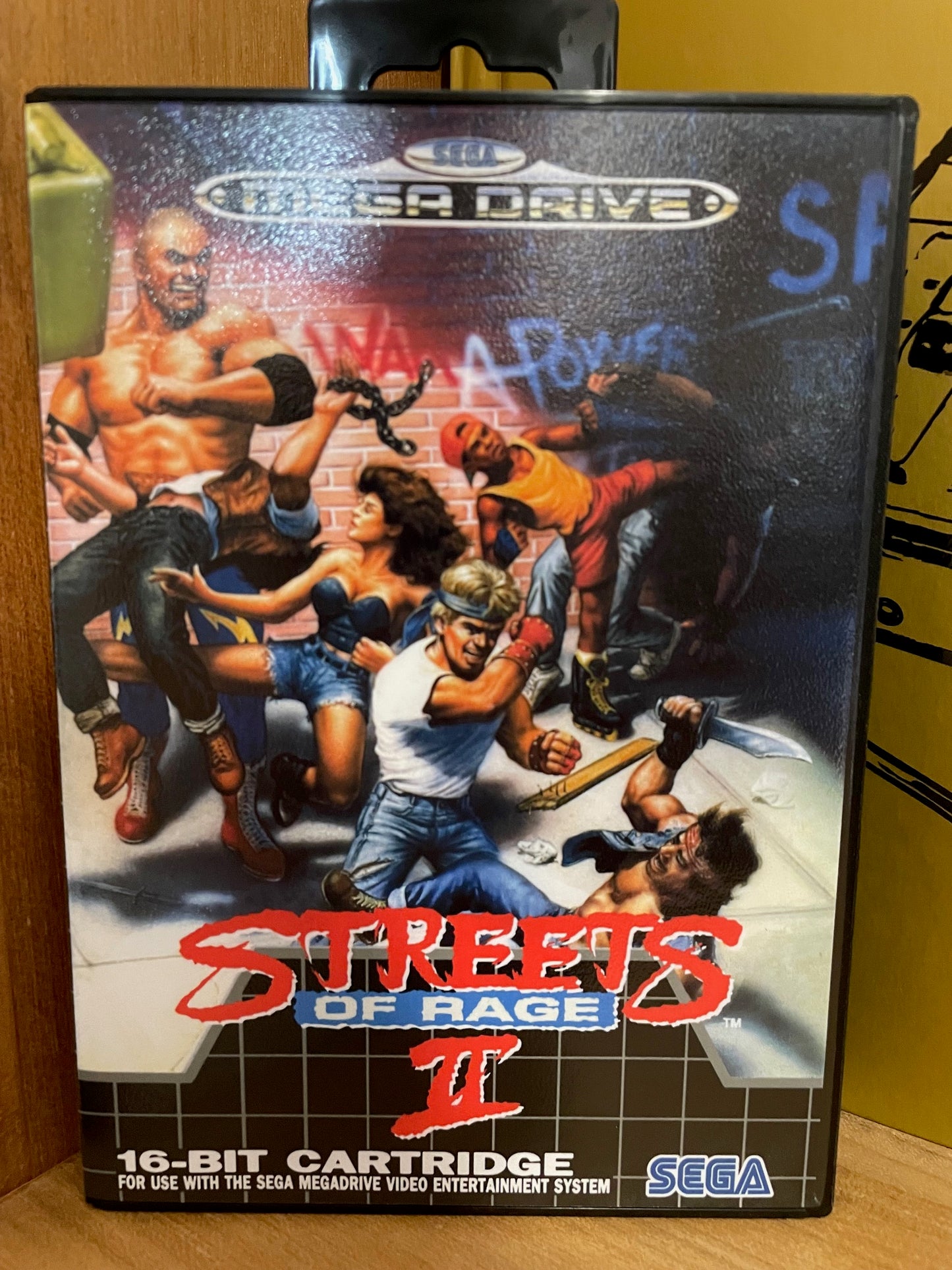 Sega megadrive - Streets Of Rage 2 (reproduction)