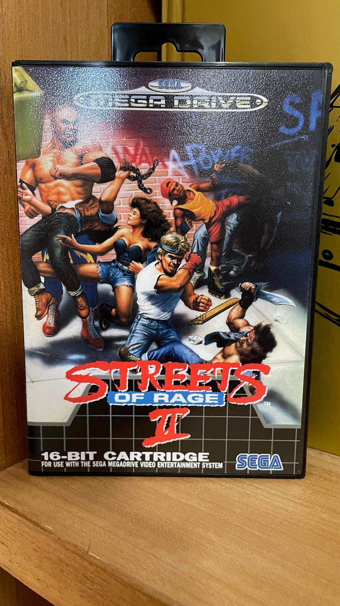 Sega megadrive - Streets Of Rage 2 (reproduction)