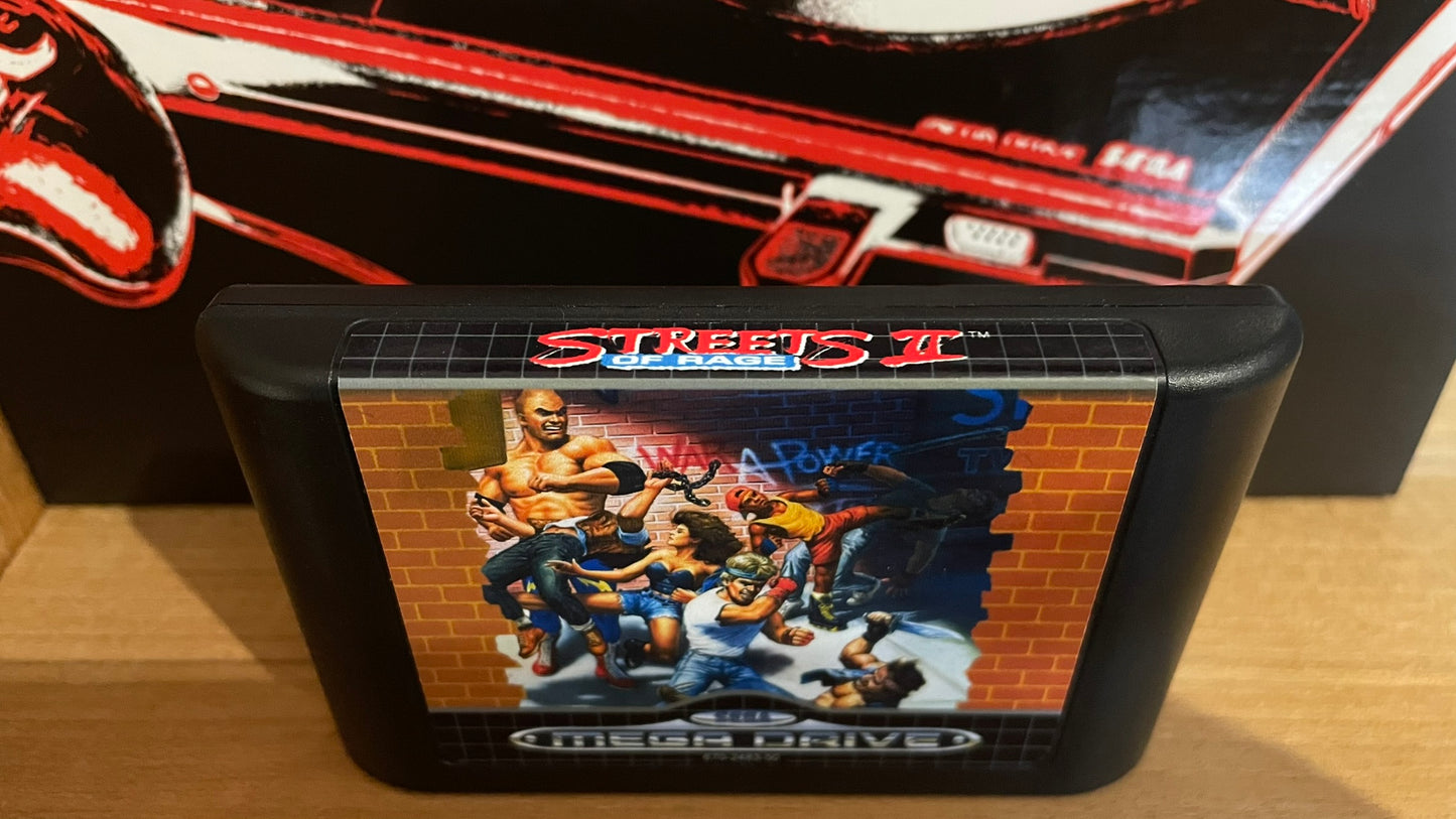 Sega megadrive - Streets Of Rage 2 (reproduction)