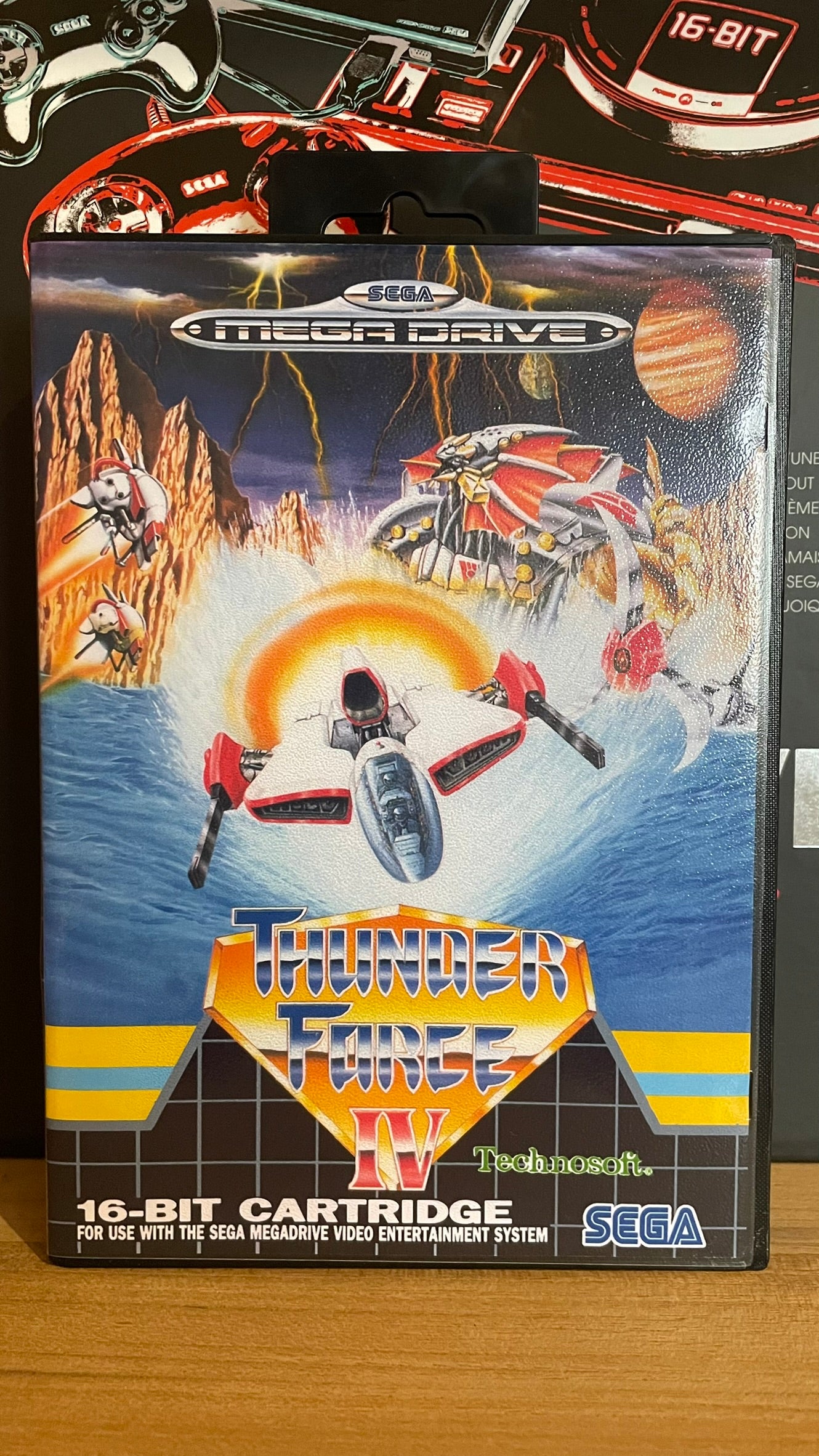 Sega Megadrive - ThunderForce IV  (Reproduction)